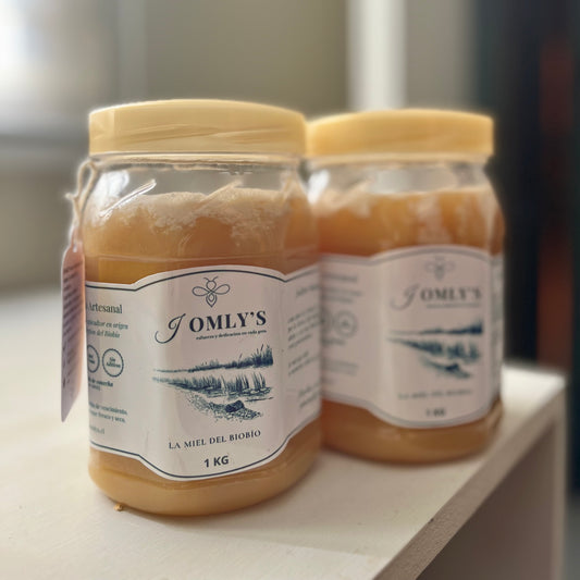 Pack 2 - Miel 100% Natural - Potes de 1kg (Jomlys)